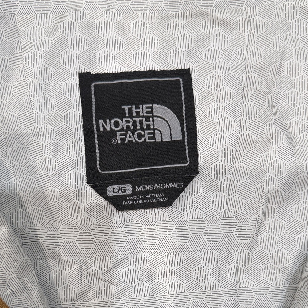 The North Face Men's Navy and Tan Windbreaker/Raincoat - Picture 3 of 4